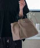 【ヴィータフェリーチェ/VitaFelice】のツートーン2wayトートバッグ 人気、トレンドファッション・服の通販 founy(ファニー) ファッション Fashion レディースファッション Fashion for Women バッグ Bags ショルダー Shoulder, Shoulder Strap シンプル Simple, Minimal thumbnail グレーベージュ|ID: prp329100004818593 ipo3291000000035008670