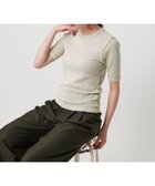 【ユナイテッドアローズ/UNITED ARROWS】のコットンリバーテレコ ハーフスリーブカットソー 人気、トレンドファッション・服の通販 founy(ファニー) ファッション Fashion レディースファッション Fashion for Women トップス・カットソー Cut & Sew Tops カットソー・ベーシックTシャツ Cut-and-Sewn Tops / Stretch Tees & Basics インナー Innerwear オレンジ Orange シンプル Simple, Minimal テレコ Ribbed, Rib Stitch トレンド Trend, Trending Now バランス Balance, Style Balance ボトム Bottoms, Lower Wear 半袖 Short Sleeve, Half Sleeve 羽織 Haori, Light Jacket アウトレット Outlet / Clearance おすすめ Recommended / Our Picks thumbnail NATURAL|ID: prp329100004818595 ipo3291000000035008682