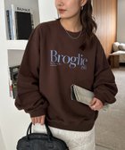 【ディスコート/Discoat】の【ユニセックス】アソートロゴスウェット 人気、トレンドファッション・服の通販 founy(ファニー) ファッション Fashion レディースファッション Fashion for Women トップス・カットソー Cut & Sew Tops レディースパーカー・カジュアルフーディー Casual Hoodies & Sweatshirts スウェット・クルーネックトップス Sweatshirts & Crewnecks / Relaxed Fit Sweat Tops thumbnail ブラウン|ID: prp329100004818600 ipo3291000000035008722