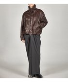 【プランク プロジェクト/PRANK PROJECT】のSHEEPレザハイネックーブルゾン 人気、トレンドファッション・服の通販 founy(ファニー) ファッション Fashion レディースファッション Fashion for Women アウター Coat / Outerwear Collection ブルゾンジャケット・スポーティアウター Blouson Jackets ハイネック High Neck, Mock Neck バルーン Balloon, Balloon Silhouette ブルゾン Blouson, Bomber Jacket モダン Modern, Contemporary 冬 Winter / This Winter thumbnail BRN|ID: prp329100004818609 ipo3291000000035008768