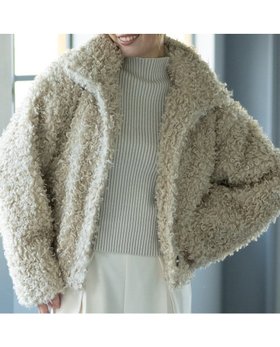 【イーブス/YEVS】のプードルファーブルゾン 人気、トレンドファッション・服の通販 founy(ファニー) ファッション Fashion レディースファッション Fashion for Women アウター Coat / Outerwear Collection ブルゾンジャケット・スポーティアウター Blouson Jackets ショート Short, Short Length シンプル Simple, Minimal スウェット / スエット Sweatshirt, Sweatwear スタイリッシュ Stylish, Fashionable スタンド Stand Collar, Upright Stand スニーカー Sneakers, Trainers デニム Denim, Jeans Material バランス Balance, Style Balance フェミニン Feminine, Girly 防寒 Cold Protection, Winter-Ready マフラー Scarf, Muffler ミックス Mix, Mixed Style ロング Long, Long-Length 冬 Winter / This Winter |ID:prp329100004818633