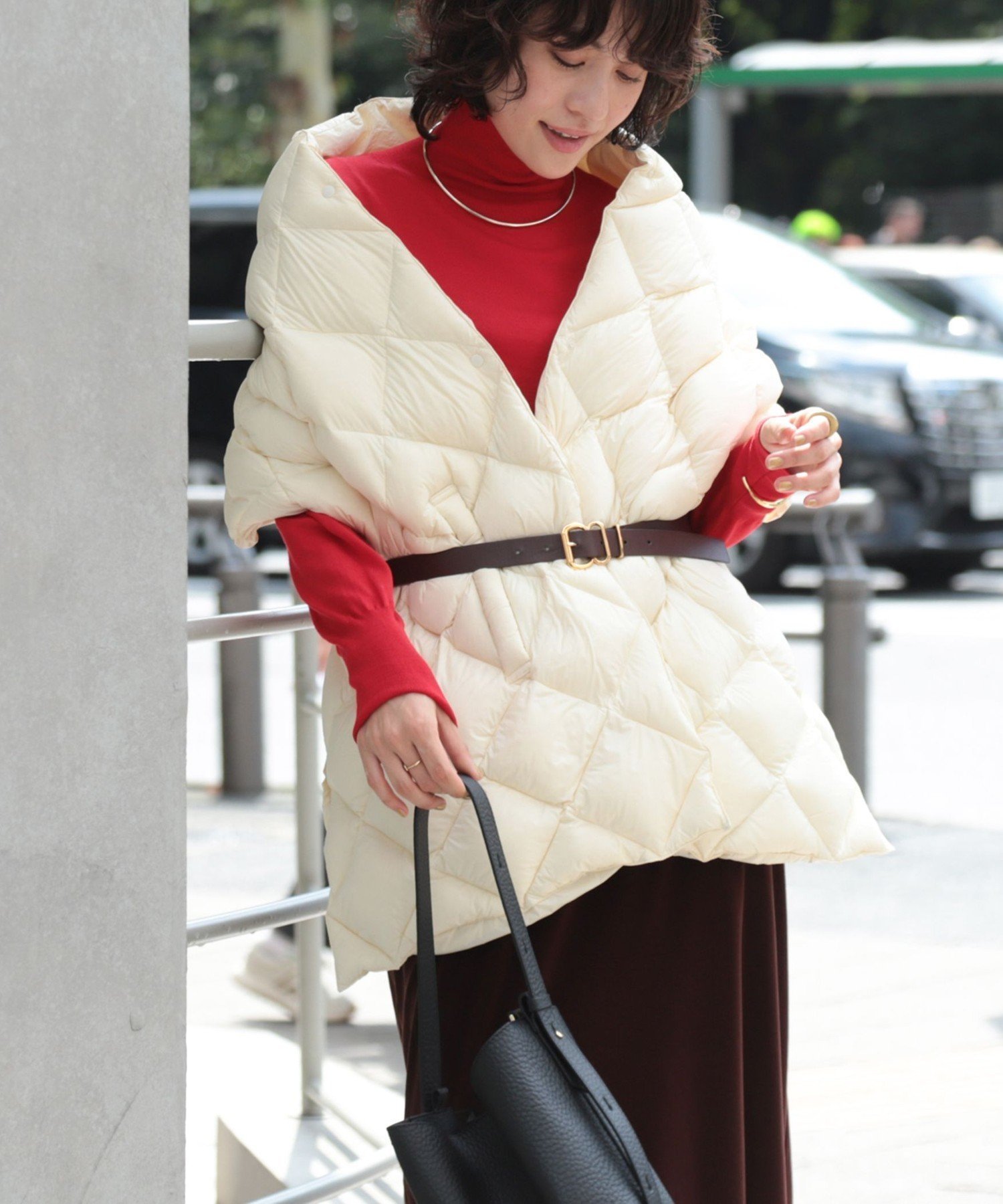 【ノーリーズ/NOLLEY'S】の【WEB限定】【TAION/タイオン】別注ダウンストール インテリア・キッズ・メンズ・レディースファッション・服の通販 founy(ファニー) 　ファッション　Fashion　レディースファッション　Fashion for Women　インナー　Innerwear　ストール　Stole, Wrap　ダウン　Down, Puffer　ポケット　Pocket, Pocket Detail　ポーチ　Pouch, Small Case　別注　Limited Edition, Custom Order　おすすめ　Recommended / Our Picks　2025年　2025　2025-2026秋冬・A/W　Autumn/Winter 2025–26 AW25–26　オフホワイト|ID: prp329100004818640 ipo3291000000035009019