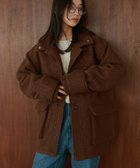 【ヘラム/hellam】のブークレスタンドカラーコート 人気、トレンドファッション・服の通販 founy(ファニー) ファッション Fashion レディースファッション Fashion for Women アウター Coat / Outerwear Collection コート・ロングコート・ピーコート Long Coats, Peacoats & More スタンド Stand Collar, Upright Stand thumbnail ブラウン|ID: prp329100004818644 ipo3291000000035009101
