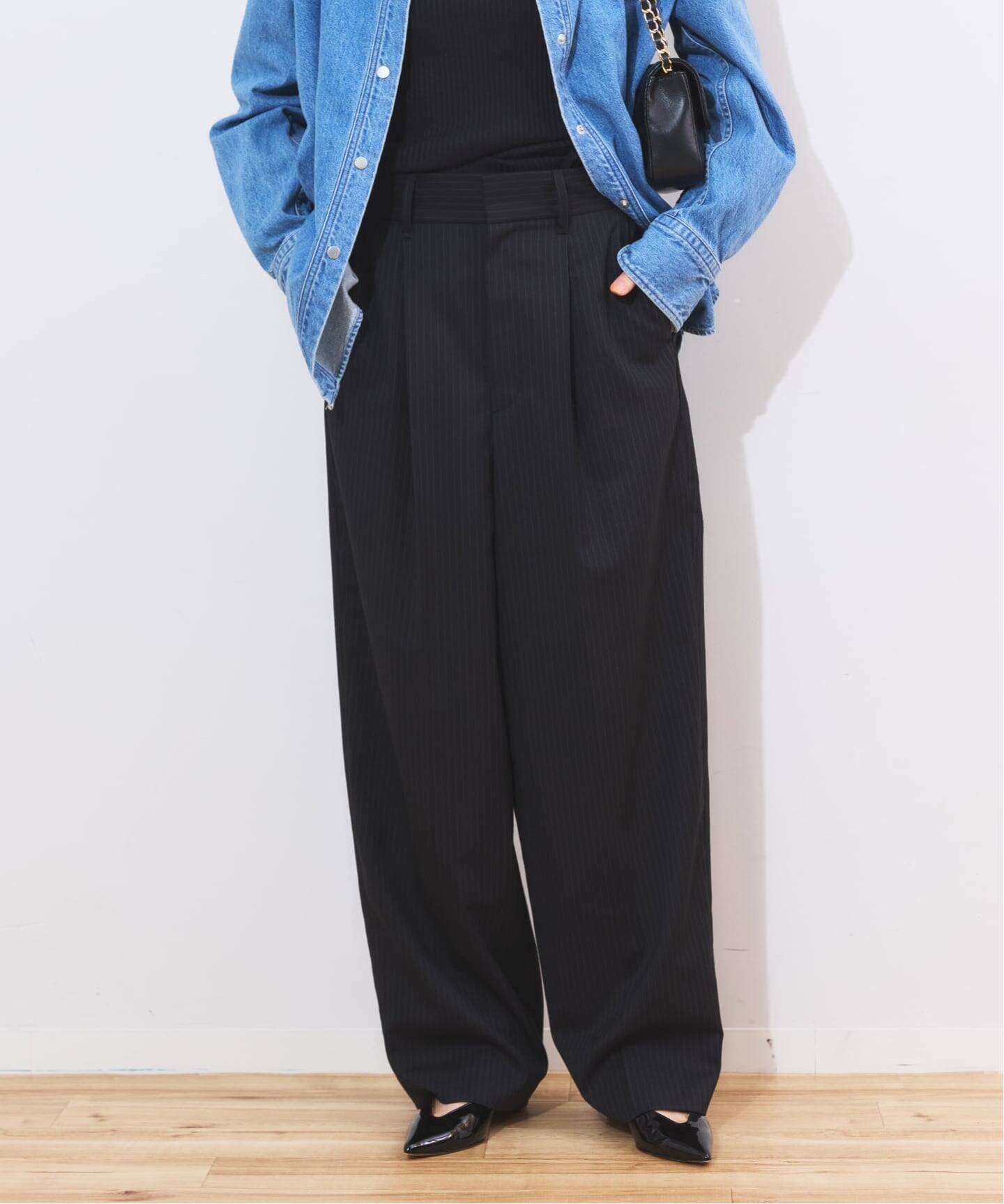 【ジャーナルスタンダード レサージュ/journal standard L'essage】のTWサキソニー ボリュームパンツ 人気、トレンドファッション・服の通販 founy(ファニー) 　ファッション　Fashion　レディースファッション　Fashion for Women　パンツ　Pants & Trousers　2025年　2025　2025-2026秋冬・A/W　Autumn/Winter 2025–26 AW25–26　ルーズ　Loose, Oversized　エレガント 上品　Elegant　 other-1|ID: prp329100004818655 ipo3291000000035009211