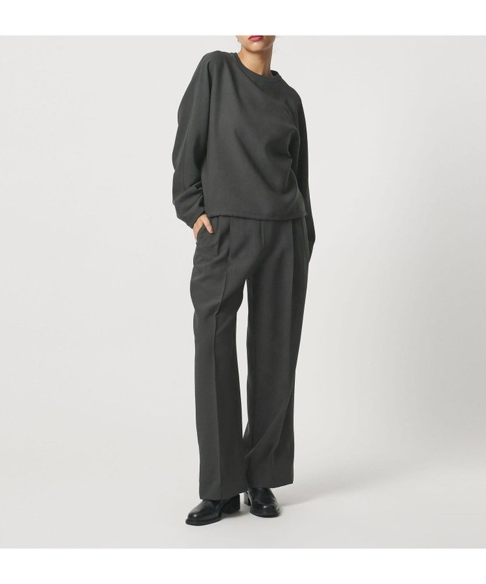 【ユナイテッドアローズ/UNITED ARROWS】のD.O UNITED ARROWS BY DAISUKE OBANA for WOMEN +10 CR 2P WIDE PANTS/ワイドパンツ インテリア・キッズ・メンズ・レディースファッション・服の通販 founy(ファニー) https://founy.com/ ファッション Fashion レディースファッション Fashion for Women パンツ Pants & Trousers エレガント 上品 Elegant コレクション Collection, Seasonal Line ショール Shawl, Wrap ジャケット Jacket, Outerwear ストレート Straight, Straight Cut セットアップ Set-Up, Coordinated Outfit 定番 Standard, Basic Item フラット Flat, Flat Shoes プリーツ Pleats, Pleated リラックス Relax, Relaxed Fit ルーズ Loose, Oversized ワイド Wide, Wide Fit A/W・秋冬 Autumn/Winter おすすめ Recommended / Our Picks |ID: prp329100004818662 ipo3291000000035187668