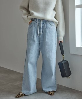 【スローブ イエナ/SLOBE IENA】のLEE/リー SLOBE別注 タックワイドデニム 人気、トレンドファッション・服の通販 founy(ファニー) ファッション Fashion レディースファッション Fashion for Women シンプル Simple, Minimal 別注 Limited Edition, Custom Order |ID:prp329100004818664