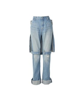 【ヒステリックグラマー/HYSTERIC GLAMOUR】のボンテージデニムパンツ 人気、トレンドファッション・服の通販 founy(ファニー) ファッション Fashion レディースファッション Fashion for Women パンツ Pants & Trousers デニムパンツ・ジーンズ・美脚デニム Denim Jeans & Pants デニム Denim, Jeans Material |ID:prp329100004818669