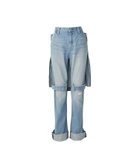 【ヒステリックグラマー/HYSTERIC GLAMOUR】のボンテージデニムパンツ 人気、トレンドファッション・服の通販 founy(ファニー) ファッション Fashion レディースファッション Fashion for Women パンツ Pants & Trousers デニムパンツ・ジーンズ・美脚デニム Denim Jeans & Pants デニム Denim, Jeans Material thumbnail Lインディゴ|ID: prp329100004818669 ipo3291000000035009381