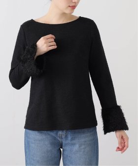 【ラ トータリテ/La TOTALITE】の【洗える】ジャガードスリーブプルオーバー 人気、トレンドファッション・服の通販 founy(ファニー) ファッション Fashion レディースファッション Fashion for Women トップス・カットソー Cut & Sew Tops カジュアルプルオーバー・ニットトップス Pullovers & Knit Tops / Casual Pullovers 2025年 2025 2025-2026秋冬・A/W Autumn/Winter 2025–26 AW25–26 おすすめ Recommended / Our Picks シンプル Simple, Minimal スマート Smart, Elegant デコルテ Décolleté, Neckline デニム Denim, Jeans Material フェミニン Feminine, Girly エレガント 上品 Elegant 洗える Machine Washable A/W・秋冬 Autumn/Winter |ID:prp329100004818676