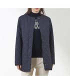 【アマカ/AMACA】のETHERMALOFT HEAT(イサーマロフト ヒート) ノーカラーキルトコート 人気、トレンドファッション・服の通販 founy(ファニー) ファッション Fashion レディースファッション Fashion for Women アウター Coat / Outerwear Collection コート・ロングコート・ピーコート Long Coats, Peacoats & More インナー Innerwear エレガント 上品 Elegant キルティング Quilted, Quilting キルト Quilt, Quilted Fabric 軽量 Lightweight, Ultra Light シンプル Simple, Minimal タフタ Taffeta, Structured Fabric ダウン Down, Puffer ダブル Double, Double-Breasted パウダー Powder, Soft Tone ミドル Middle Length, Mid Height thumbnail ブラックネイビー|ID: prp329100004818677 ipo3291000000035009466