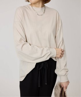 【ヴェルメイユ パー イエナ/VERMEIL par iena】のATON エイトン FRESCA NUBUCK ロングスリーブTシャツ KKAGGW0604 人気、トレンドファッション・服の通販 founy(ファニー) ファッション Fashion レディースファッション Fashion for Women トップス・カットソー Cut & Sew Tops シャツ・ブラウス・オフィスカジュアル Elegant Blouses & Button-Ups ロングTシャツ・Tシャツ Longline T-Shirts & Tees インド Indian Textile インナー Innerwear スリーブ Sleeve, Long Sleeve / Short Sleeve 長袖 Long Sleeve, Full Sleeve バランス Balance, Style Balance フォルム Silhouette, Form ロング Long, Long-Length 2025年 2025 2025-2026秋冬・A/W Autumn/Winter 2025–26 AW25–26 |ID:prp329100004818678
