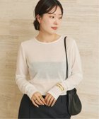 【プラージュ/Plage】の《追加 》CO NY Sheer ロンT 人気、トレンドファッション・服の通販 founy(ファニー) ファッション Fashion レディースファッション Fashion for Women トップス・カットソー Cut & Sew Tops ロングTシャツ・Tシャツ Longline T-Shirts & Tees インナー Innerwear ジャケット Jacket, Outerwear フィット Fit, Slim Fit thumbnail ホワイト|ID: prp329100004818682 ipo3291000000035009496