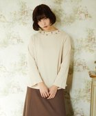 【ホコモモラ/Jocomomola】の【2WAY】Tierras de cuitivo フラワー刺繍カットソー 人気、トレンドファッション・服の通販 founy(ファニー) ファッション Fashion レディースファッション Fashion for Women トップス・カットソー Cut & Sew Tops カットソー・ベーシックTシャツ Cut-and-Sewn Tops / Stretch Tees & Basics 春 Spring 秋 Autumn カットソー Cut and Sewn Top ネックレス Necklace, Pendant Necklace フラワー Flower, Floral ポケット Pocket, Pocket Detail 羽織 Haori, Light Jacket モチーフ Motif, Design Theme ロング Long, Long-Length 冬 Winter / This Winter 夏 Summer thumbnail アイボリー|ID: prp329100004818684 ipo3291000000035009503
