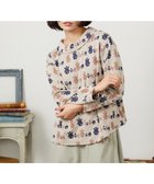 【ホコモモラ/Jocomomola】のMolino ロールカラーダブルジャカード総柄カットソー 人気、トレンドファッション・服の通販 founy(ファニー) ファッション Fashion レディースファッション Fashion for Women トップス・カットソー Cut & Sew Tops カットソー・ベーシックTシャツ Cut-and-Sewn Tops / Stretch Tees & Basics 春 Spring 秋 Autumn カットソー Cut and Sewn Top カーディガン Cardigan, Knitwear ショルダー Shoulder, Shoulder Strap ジャカード／ジャガード Jacquard, Woven Pattern ジャケット Jacket, Outerwear ダブル Double, Double-Breasted ドロップ Drop Shoulder, Dropped Style ポケット Pocket, Pocket Detail モチーフ Motif, Design Theme 無地 Plain, Solid Color 冬 Winter / This Winter 夏 Summer thumbnail アイボリー|ID: prp329100004818685 ipo3291000000035009508