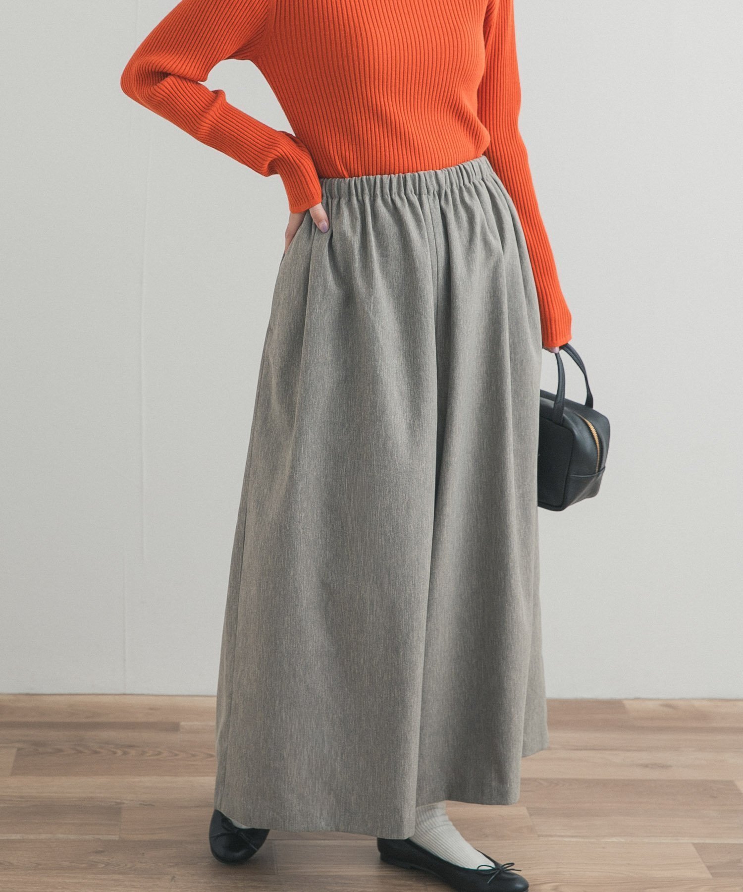 【アーバンリサーチ ドアーズ/URBAN RESEARCH DOORS】の9分丈ワイドギャザーパンツ 人気、トレンドファッション・服の通販 founy(ファニー) 　ファッション　Fashion　レディースファッション　Fashion for Women　パンツ　Pants & Trousers　2025年　2025　2025-2026秋冬・A/W　Autumn/Winter 2025–26 AW25–26　冬　Winter / This Winter　おすすめ　Recommended / Our Picks　ツイード　Twill, Twill Weave　ワイド　Wide, Wide Fit　エレガント 上品　Elegant　A/W・秋冬　Autumn/Winter　 other-1|ID: prp329100004818696 ipo3291000000035009638