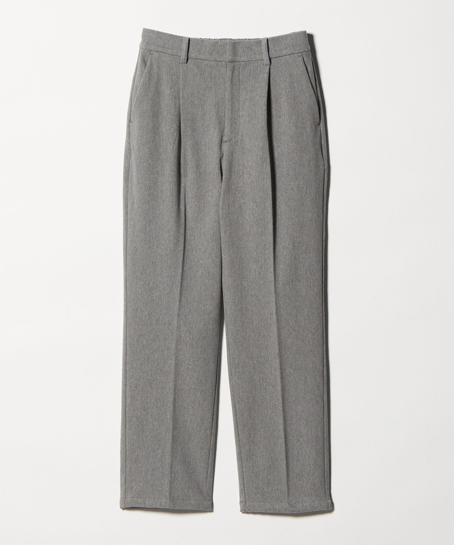 【ユナイテッドアローズ/UNITED ARROWS】のニットライク プリーツ テーパードパンツ -ウォッシャブル- A DAY IN THE LIFE インテリア・キッズ・メンズ・レディースファッション・服の通販 founy(ファニー) 　ファッション　Fashion　レディースファッション　Fashion for Women　パンツ　Pants & Trousers　ウォッシャブル　Machine Washable　カーディガン　Cardigan, Knitwear　センター　Center, Center Line　トレンド　Trend, Trending Now　バランス　Balance, Style Balance　フィット　Fit, Slim Fit　プリーツ　Pleats, Pleated　ベーシック　Basic, Essential　ロング　Long, Long-Length　冬　Winter / This Winter　アウトレット　Outlet / Clearance　ビジネス 仕事 通勤　Business / Work / Commuting　MD.GRAY|ID: prp329100004818709 ipo3291000000035009765