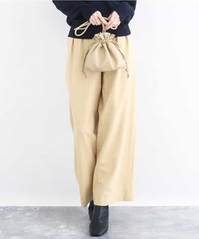 【エムケイ ミッシェルクラン/MK MICHEL KLEIN】のカラーツイードワイドパンツ/洗える 人気、トレンドファッション・服の通販 founy(ファニー) ファッション Fashion レディースファッション Fashion for Women パンツ Pants & Trousers イエロー Yellow 春 Spring 洗える Machine Washable 秋 Autumn ギャザー Gathered, Ruffled ショート Short, Short Length ツイード Twill, Twill Weave ワイド Wide, Wide Fit 冬 Winter / This Winter 夏 Summer |ID:prp329100004818725