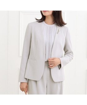 【リフレクト/Reflect】の【フォーマル/洗える/セットアップ可】ノーカラージャケット 人気、トレンドファッション・服の通販 founy(ファニー) ファッション Fashion レディースファッション Fashion for Women アウター Coat / Outerwear Collection レディースジャケット・軽アウター Jackets ノーカラージャケット / シンプル上品コーデ Collarless Jackets 洗える Machine Washable ジャケット Jacket, Outerwear スマート Smart, Elegant セットアップ Set-Up, Coordinated Outfit ダブル Double, Double-Breasted ドレス Dress, One-Piece フォーマル Formal, Dressy ワイド Wide, Wide Fit セレモニー Ceremony |ID:prp329100004818768