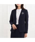 【リフレクト/Reflect】の【フォーマル/洗える/セットアップ可】ノーカラージャケット ネイビー|ID: prp329100004818768 ipo3291000000035010210