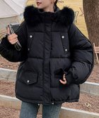 【ミニミニストア/miniministore】のダウンコート フードエコダウンジャケット ブラック|ID: prp329100004818773 ipo3291000000035010248