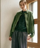 【アールエヌエーエヌ/RNA-N】のJ2108 綿ウールツイルブルゾン グリーン|ID: prp329100004818776 ipo3291000000035010269