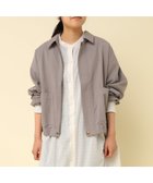 【アールエヌエーエヌ/RNA-N】のJ2108 綿ウールツイルブルゾン グレー|ID: prp329100004818776 ipo3291000000035010270