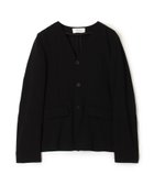 【トゥモローランド/TOMORROWLAND】のバックサテンジョーゼット ノーカラージャケット 19 ブラック|ID: prp329100004818780 ipo3291000000035010287