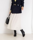 【ノーリーズ/NOLLEY'S】の《セットアップ対応》ウォッシャブルウール調フレアスカート ホワイト系4|ID: prp329100004818785 ipo3291000000035010323