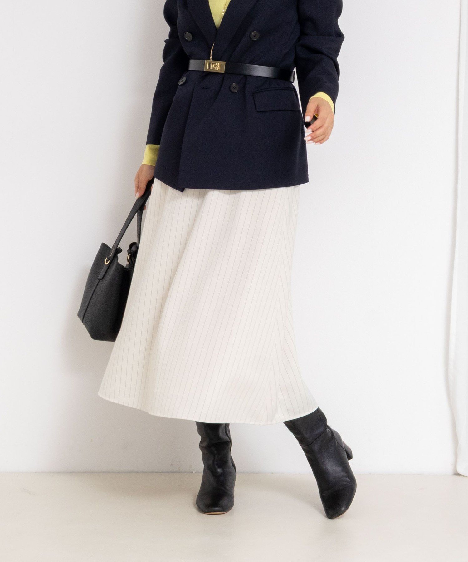 【ノーリーズ/NOLLEY'S】の《セットアップ対応》ウォッシャブルウール調フレアスカート インテリア・キッズ・メンズ・レディースファッション・服の通販 founy(ファニー) 　ファッション　Fashion　レディースファッション　Fashion for Women　セットアップ　Matching Sets　スカート・ミニ/ミディ/マキシ　Skirts / Mini, Midi & Maxi Skirts　スカート　Skirts　Aライン・フレアスカート　A-Line & Flared Skirts　2025年　2025　2025-2026秋冬・A/W　Autumn/Winter 2025–26 AW25–26　おすすめ　Recommended / Our Picks　ウォッシュ　Washed Finish　セットアップ　Set-Up, Coordinated Outfit　フレア　Flare, Flared　プレーン　Plain, Simple　ホワイト系4|ID: prp329100004818785 ipo3291000000035010323