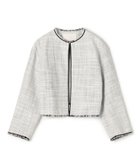 【トゥモローランド/TOMORROWLAND】のロングスラブツイード クルーネックジャケット 人気、トレンドファッション・服の通販 founy(ファニー) ファッション Fashion レディースファッション Fashion for Women アウター Coat / Outerwear Collection レディースジャケット・軽アウター Jackets おすすめ Recommended / Our Picks クラシカル Classical, Vintage-Inspired コンパクト Compact, Small Size ジャケット Jacket, Outerwear セレモニー Ceremony ツイード Twill, Twill Weave バランス Balance, Style Balance パイピング Piping, Trim Design フォルム Silhouette, Form ビジネス 仕事 通勤 Business / Work / Commuting thumbnail 12 ホワイト系|ID: prp329100004818787 ipo3291000000035010342