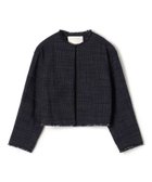 【トゥモローランド/TOMORROWLAND】のロングスラブツイード クルーネックジャケット 人気、トレンドファッション・服の通販 founy(ファニー) ファッション Fashion レディースファッション Fashion for Women アウター Coat / Outerwear Collection レディースジャケット・軽アウター Jackets おすすめ Recommended / Our Picks クラシカル Classical, Vintage-Inspired コンパクト Compact, Small Size ジャケット Jacket, Outerwear セレモニー Ceremony ツイード Twill, Twill Weave バランス Balance, Style Balance パイピング Piping, Trim Design フォルム Silhouette, Form ビジネス 仕事 通勤 Business / Work / Commuting thumbnail 68 ネイビー系|ID: prp329100004818787 ipo3291000000035010344