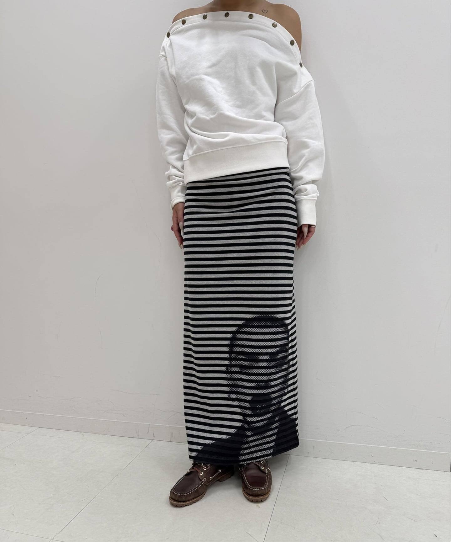 【オリエンス ジャーナルスタンダード/Oriens JOURNAL STANDARD】の《追加3》ボーダープリントスカート 人気、トレンドファッション・服の通販 founy(ファニー) 　ファッション　Fashion　レディースファッション　Fashion for Women　スカート　Skirts　2026年　2026　おすすめ　Recommended / Our Picks　ストレッチ　Stretch, Stretchy Fabric　ドット　Polka Dot, Dot Pattern　プリント　Print, Printed Pattern　ボーダー　Border, Stripe　 other-1|ID: prp329100004818795 ipo3291000000035010418