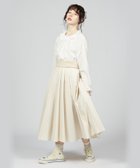 【アニエスベー ファム/agnes b. FEMME】のコットン サーキュラー スカート 人気、トレンドファッション・服の通販 founy(ファニー) ファッション Fashion レディースファッション Fashion for Women スカート Skirts おすすめ Recommended / Our Picks ドレープ Drape, Draping Fabric thumbnail ホワイト|ID: prp329100004818801 ipo3291000000035010480