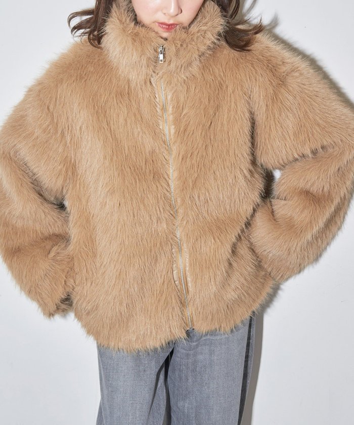 【セットアップセブン/SETUP7】のMAISON BREEZE reveur/ファーシャギージャケット ブルゾン 24401 インテリア・キッズ・メンズ・レディースファッション・服の通販 founy(ファニー) https://founy.com/ ファッション Fashion レディースファッション Fashion for Women アウター Coat / Outerwear Collection レディースジャケット・軽アウター Jackets ブルゾンジャケット・スポーティアウター Blouson Jackets アクセサリー Fashion Accessories 厚底 Platform Shoes クラシカル Classical, Vintage-Inspired ジャケット Jacket, Outerwear スウェット / スエット Sweatshirt, Sweatwear スニーカー Sneakers, Trainers スリット Slit, Slit Detail セットアップ Set-Up, Coordinated Outfit デニム Denim, Jeans Material トレンド Trend, Trending Now トレーナー Sweatshirt, Trainer バランス Balance, Style Balance パール Pearl, Pearl Accent ビスチェ Bustier, Corset Top フェミニン Feminine, Girly ブルゾン Blouson, Bomber Jacket 防寒 Cold Protection, Winter-Ready ミドル Middle Length, Mid Height モチーフ Motif, Design Theme リボン Ribbon, Bow ロング Long, Long-Length 再入荷 Restock / Back in Stock おすすめ Recommended / Our Picks スマホショルダーバッグ Smartphone Shoulder Bag |ID: prp329100004818836 ipo3291000000035010816