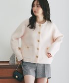 【ラブティックボンボン/La boutique BonBon】の【程よいカジュアル感】ブークレ接結ニットジャケットカーディガン 人気、トレンドファッション・服の通販 founy(ファニー) ファッション Fashion レディースファッション Fashion for Women エレガント 上品 Elegant カーディガン Cardigan, Knitwear ジャケット Jacket, Outerwear デニム Denim, Jeans Material フェミニン Feminine, Girly フレア Flare, Flared ボトム Bottoms, Lower Wear ポケット Pocket, Pocket Detail ロング Long, Long-Length ワイド Wide, Wide Fit おすすめ Recommended / Our Picks thumbnail ピンク|ID: prp329100004818865 ipo3291000000035011087