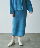 【コーエン/COEN】のパイルジャガードニットスカート(セットアップ対応) LT.BLUE|ID: prp329100004818874 ipo3291000000035011158