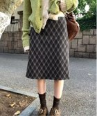 【チェルカ/CERCA】のChiina/Chiina/バイアスチェック ハイウエストミディアムスカート 人気、トレンドファッション・服の通販 founy(ファニー) ファッション Fashion レディースファッション Fashion for Women スカート Skirts タイツ Tights, Legwear チェック Check, Plaid, Tartan バイアス Bias, Diagonal Cut レース Lace, Lace Fabric ロング Long, Long-Length 再入荷 Restock / Back in Stock 台形 A-Line, Trapezoid Shape thumbnail ブラウン|ID: prp329100004818876 ipo3291000000035011165