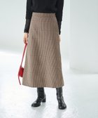 【スタイルデリ/STYLE DELI】のグレンチェック柄Aラインスカート 人気、トレンドファッション・服の通販 founy(ファニー) ファッション Fashion レディースファッション Fashion for Women スカート Skirts Aライン・フレアスカート A-Line & Flared Skirts ギャザー Gathered, Ruffled スタイリッシュ Stylish, Fashionable スリット Slit, Slit Detail チェック Check, Plaid, Tartan 人気 Popular, Best Seller ポケット Pocket, Pocket Detail ミックス Mix, Mixed Style モノトーン Monotone, Black and White ループ Loop, Loop Knit 冬 Winter / This Winter A/W・秋冬 Autumn/Winter thumbnail ベージュミックス|ID: prp329100004818878 ipo3291000000035011178