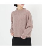 【ストロベリーフィールズ/STRAWBERRY FIELDS】のベロアライクモックネックニット 人気、トレンドファッション・服の通販 founy(ファニー) ファッション Fashion レディースファッション Fashion for Women トップス・カットソー Cut & Sew Tops ニット Knit Tops & Sweaters ベロアトップス Velour Tops / Velvet-Look Items thumbnail うす茶|ID: prp329100004818892 ipo3291000000035011278