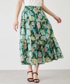 【ジャイロ/JAYRO】の水彩画フレアースカート 人気、トレンドファッション・服の通販 founy(ファニー) ファッション Fashion レディースファッション Fashion for Women スカート Skirts おすすめ Recommended / Our Picks イエロー Yellow シンプル Simple, Minimal ティアード Tiered, Tiered Style フレアースカート Flared Skirt, A-Line Skirt ポケット Pocket, Pocket Detail ミドル Middle Length, Mid Height エレガント 上品 Elegant 夏 Summer 春 Spring S/S・春夏 SS, Spring/Summer, Warm Season thumbnail グリーン(30)|ID: prp329100004818893 ipo3291000000035011289