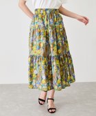 【ジャイロ/JAYRO】の水彩画フレアースカート 人気、トレンドファッション・服の通販 founy(ファニー) ファッション Fashion レディースファッション Fashion for Women スカート Skirts おすすめ Recommended / Our Picks イエロー Yellow シンプル Simple, Minimal ティアード Tiered, Tiered Style フレアースカート Flared Skirt, A-Line Skirt ポケット Pocket, Pocket Detail ミドル Middle Length, Mid Height エレガント 上品 Elegant 夏 Summer 春 Spring S/S・春夏 SS, Spring/Summer, Warm Season thumbnail イエロー(80)|ID: prp329100004818893 ipo3291000000035011290