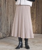 【アールピーエス/rps】の縦柄ニットフレアースカート 人気、トレンドファッション・服の通販 founy(ファニー) ファッション Fashion レディースファッション Fashion for Women スカート Skirts プリーツ Pleats, Pleated ポケット Pocket, Pocket Detail エレガント 上品 Elegant thumbnail 杢ベージュ|ID: prp329100004818896 ipo3291000000035011314