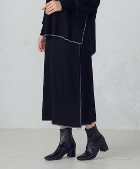 【コムサイズム/COMME CA ISM】のライン配色 ニットタイトスカート / セットアップ対応 人気、トレンドファッション・服の通販 founy(ファニー) ファッション Fashion レディースファッション Fashion for Women セットアップ Matching Sets スカート・ミニ/ミディ/マキシ Skirts / Mini, Midi & Maxi Skirts アクリル Acrylic Material ストレート Straight, Straight Cut スリット Slit, Slit Detail セットアップ Set-Up, Coordinated Outfit ポケット Pocket, Pocket Detail エレガント 上品 Elegant |ID:prp329100004818900