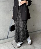 【アンドミー/andme】のカットフリンジ ニット タイト スカート 人気、トレンドファッション・服の通販 founy(ファニー) ファッション Fashion レディースファッション Fashion for Women スカート Skirts おすすめ Recommended / Our Picks アクリル Acrylic Material ストレート Straight, Straight Cut トレンド Trend, Trending Now 今季 This Season, Current Season thumbnail グレー|ID: prp329100004818902 ipo3291000000035011344