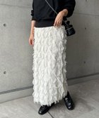 【アンドミー/andme】のカットフリンジ ニット タイト スカート 人気、トレンドファッション・服の通販 founy(ファニー) ファッション Fashion レディースファッション Fashion for Women スカート Skirts おすすめ Recommended / Our Picks アクリル Acrylic Material ストレート Straight, Straight Cut トレンド Trend, Trending Now 今季 This Season, Current Season thumbnail アイボリー|ID: prp329100004818902 ipo3291000000035011348