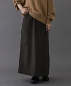 【アーバンリサーチ ドアーズ/URBAN RESEARCH DOORS】のFORK SPOON ウールライクツイルスカート 人気、トレンドファッション・服の通販 founy(ファニー) ファッション Fashion レディースファッション Fashion for Women スカート Skirts 2025年 2025 2025-2026秋冬・A/W Autumn/Winter 2025–26 AW25–26 冬 Winter / This Winter スウェット / スエット Sweatshirt, Sweatwear フレア Flare, Flared ベーシック Basic, Essential リラックス Relax, Relaxed Fit エレガント 上品 Elegant 人気 Popular, Best Seller A/W・秋冬 Autumn/Winter thumbnail BROWN|ID: prp329100004818904 ipo3291000000035011360