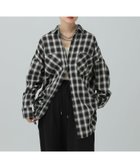 【レプシィム ローリーズファーム/LEPSIM LOWRYS FARM】のチェックシャツチュニック 人気、トレンドファッション・服の通販 founy(ファニー) ファッション Fashion レディースファッション Fashion for Women トップス・カットソー Cut & Sew Tops シャツ・ブラウス・オフィスカジュアル Elegant Blouses & Button-Ups おすすめ Recommended / Our Picks チュニック Tunic, Long Top ベーシック Basic, Essential 冬 Winter / This Winter thumbnail ブラック10|ID: prp329100004818909 ipo3291000000035011410