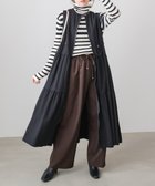 【バブ ブージュルード/Bab Bou Jeloud】のティアードジレワンピース 人気、トレンドファッション・服の通販 founy(ファニー) ファッション Fashion レディースファッション Fashion for Women アウター Coat / Outerwear Collection カットソー Cut and Sewn Top ティアード Tiered, Tiered Style ロング Long, Long-Length エレガント 上品 Elegant 再入荷 Restock / Back in Stock thumbnail BLACK|ID: prp329100004818917 ipo3291000000035011500