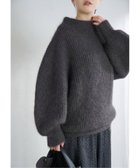 【イエナ/IENA】のキッドモヘヤミックス 片畦プルオーバー 人気、トレンドファッション・服の通販 founy(ファニー) ファッション Fashion レディースファッション Fashion for Women トップス・カットソー Cut & Sew Tops カジュアルプルオーバー・ニットトップス Pullovers & Knit Tops / Casual Pullovers 2025年 2025 2025-2026秋冬・A/W Autumn/Winter 2025–26 AW25–26 シンプル Simple, Minimal スマート Smart, Elegant スリーブ Sleeve, Long Sleeve / Short Sleeve デニム Denim, Jeans Material ボトム Bottoms, Lower Wear 冬 Winter / This Winter 畦 Ribbed Knit thumbnail グレー|ID: prp329100004818925 ipo3291000000035011547