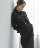 【サニーレーベル/Sonny Label / URBAN RESEARCH】のデニムジャンパースカート 人気、トレンドファッション・服の通販 founy(ファニー) ファッション Fashion レディースファッション Fashion for Women スカート Skirts 2026年 2026 おすすめ Recommended / Our Picks シューズ Shoes, Footwear ストレッチ Stretch, Stretchy Fabric デニム Denim, Jeans Material 夏 Summer S/S・春夏 SS, Spring/Summer, Warm Season thumbnail ブラック|ID: prp329100004818933 ipo3291000000035011575